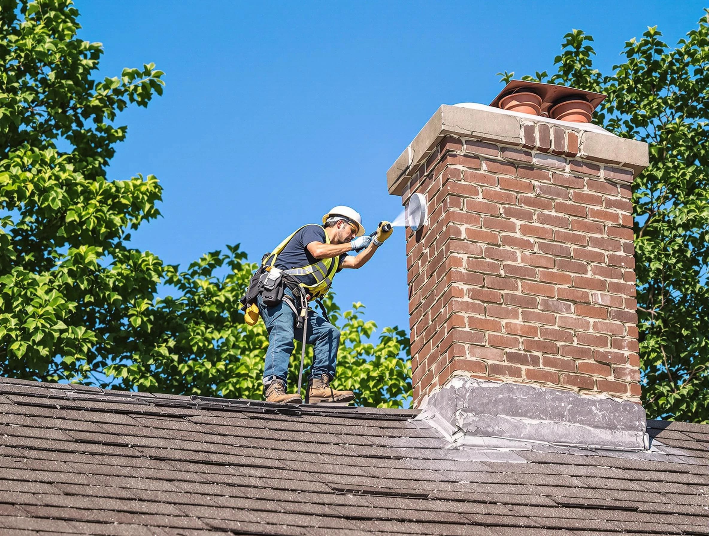 Rio Communities Chimney Sweep performing an inspection with advanced tools in Rio Communities, NM