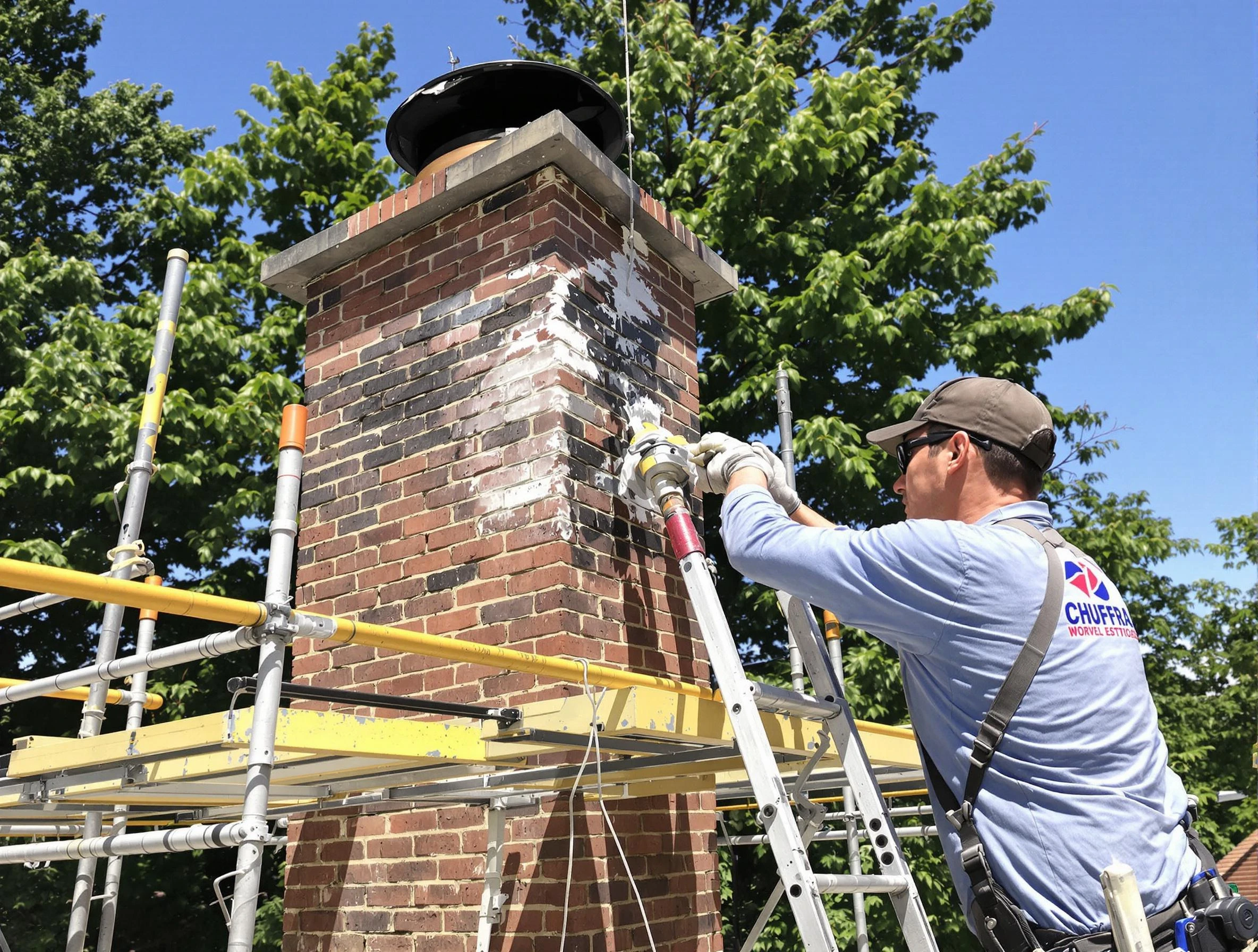 Structural chimney repair by Rio Communities Chimney Sweep in Rio Communities, NM
